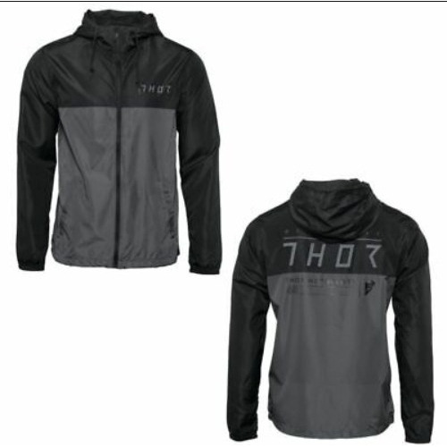 Chaqueta Thor Rompe Viento Negro Talla  M 