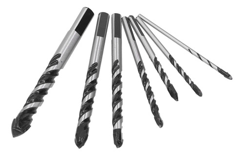 Imagen 3 de 10 de 7pcs Brocas Multifuncionales Cerámica Concreto Vidrio Madera