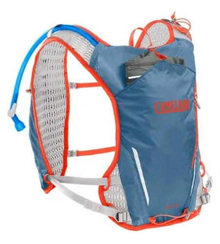 Mochila De Hidratação Trail Run Vest Corrida Em Trilha Cor Azul Desenho do tecido Camelbak