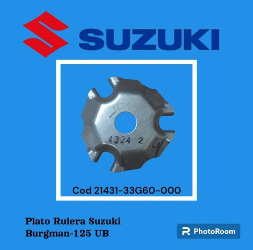 Plato Rulera Suzuki Burgman-125  #100-21431-33g60-000