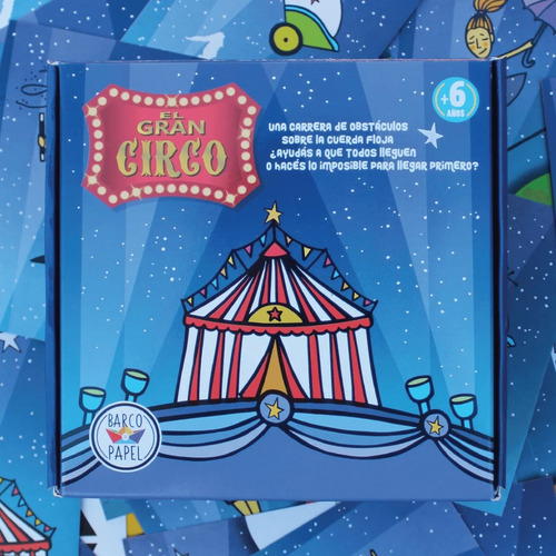 Imagen 1 de 4 de El Gran Circo - Juego Para Niños Montessori - Lakalumba