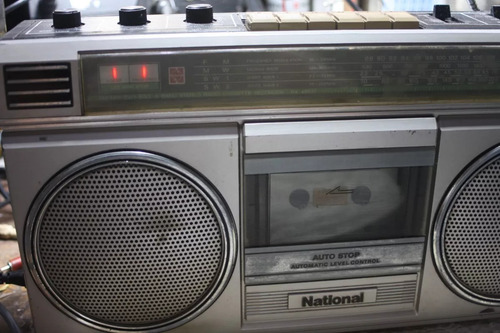 Antigo Rádio Boombox National Panasonic Rx-4954f Leia Tudo (Usado)