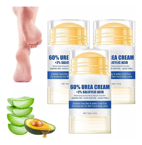 3 Unidades De Creme Para Pele Áspera E Irregular, Creme Para