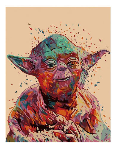 Pintura Por Números Kiliwa - Yoda