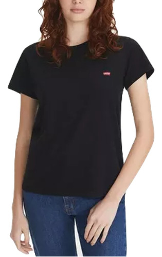 Remera Basica Levi`s Mujer The Perfect Tee Variante De Color