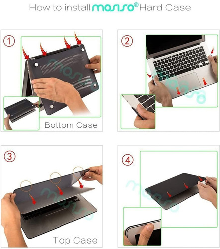 Funda Carcasa + Cubierta Teclado Para Macbook Air 13 A1369