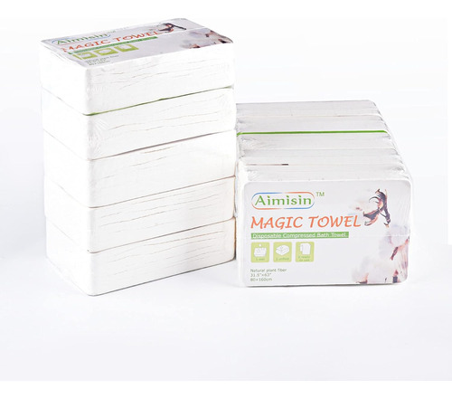 Toallas Comprimidas, Desechables, Suaves Y Duraderas, 100% A