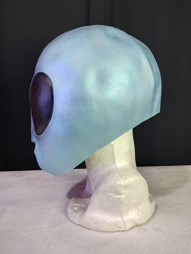 Máscara Alien Latex Emoji, Máscara Divertida Halloween Alien