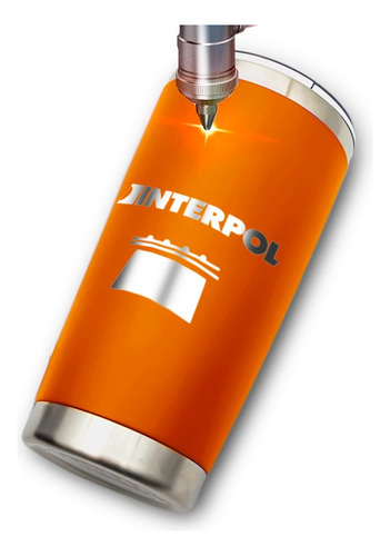 Termo Yite Naranja 500 Mlgrupo Interpol Bright Lights Vector