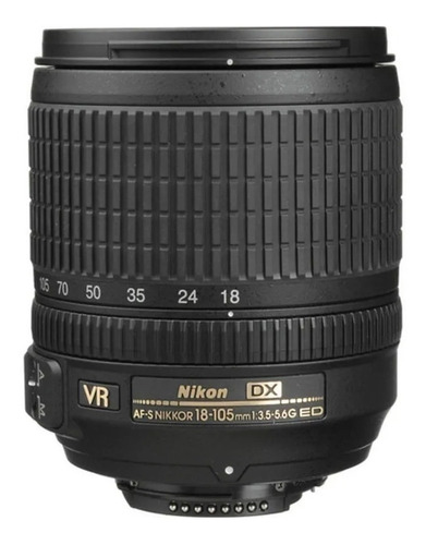 Lente Nikon Af-s Dx 18-105mm F/3.5-5.6 G Vr Teleobjetivo Fac