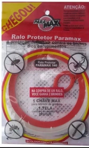 Ralo C/ Tela Protetor Contra Dengue Escorpião Barata 100 Mm