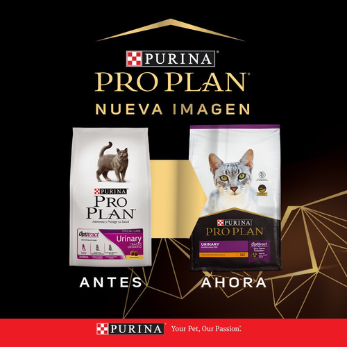 Alimento Pro Plan OptiTract Urinary para gato adulto sabor pollo y arroz en bolsa de 7.5kg