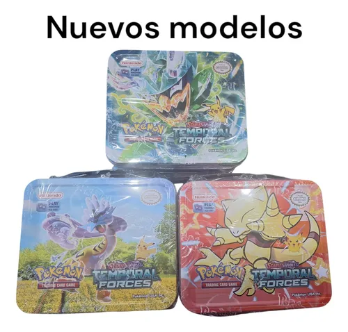 Colección De Latas Valijas Pokémon: Scarlet Y Violet