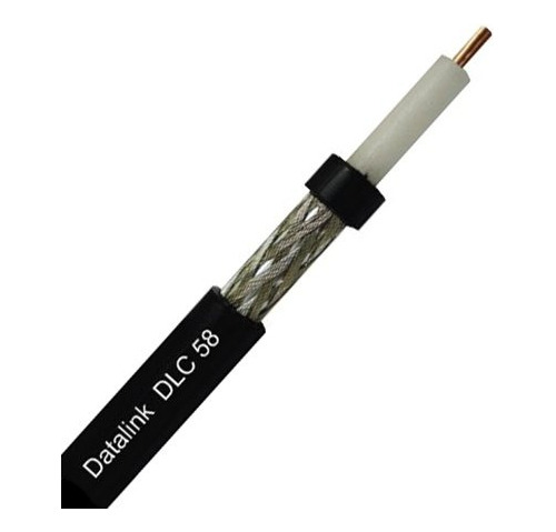 Cabo Coaxial Rgc 58 76% Malha (condutor Rígido) 30 Mts