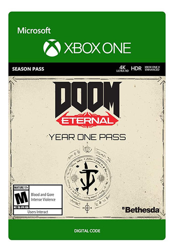 Doom Eternal Season Pass Year One  Xbox One Vpn