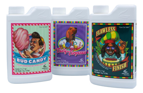 Advanced Nutrients - Tripack Maximos Terpenos, Resina 1l