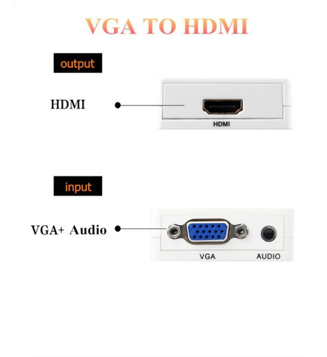 Convertidor De Vga A Hdmi