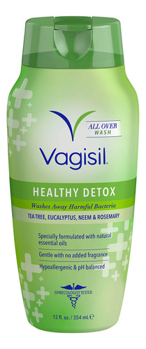 Vagisil Detox Saludable En Todo El Lavado Corporal Para Muj.