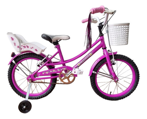 Bicicleta Cross Bassano - Rodado 16 - Nena