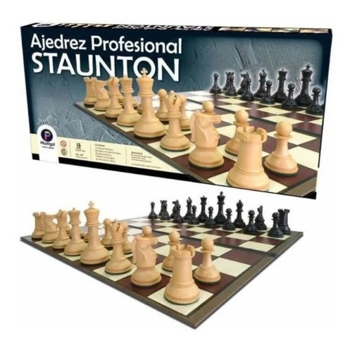 Juego De Mesa Profesional De Ajedrez Staunton