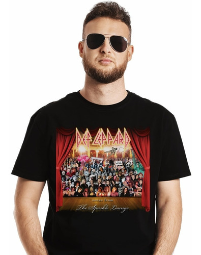 Polera Def Leppard Songs From The Sparkle Lounge Rock Impres