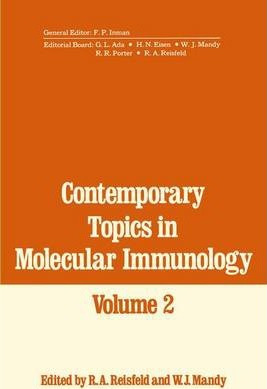 Libro Contemporary Topics In Molecular Immunology - R. Re...