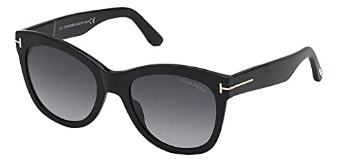 Tom Ford Wallace Ft 0870 Brillante Negro / Gris Jl9pd