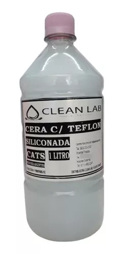 En necesidad de Berenjena Calígrafo Cera Para Autos Con Teflon Y Siliconas X 1 Lt. Clean Lab
