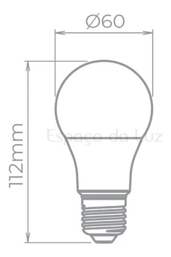 Imagem 6 de 6 de 3x Lâmpada Led Bulb A60 9w Stella Sth8265 Quente Neutro Frio