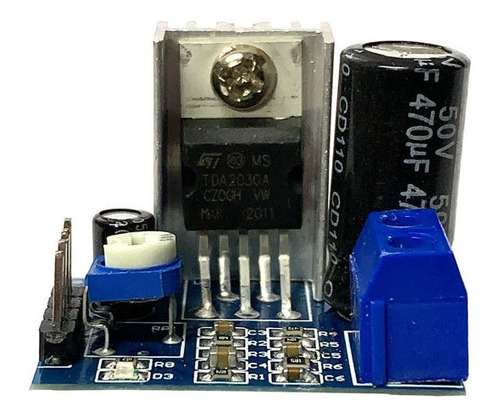 Placa Amplificador De Áudio Tda2030 Mini 15 W Rms