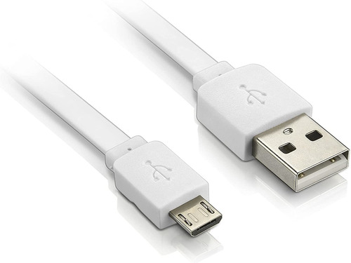 Cable micro USB de PVC de 1 m blanco VQ-d88