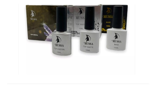 Kit 10 Bases Coat Y 10 Top Coat By Mussa