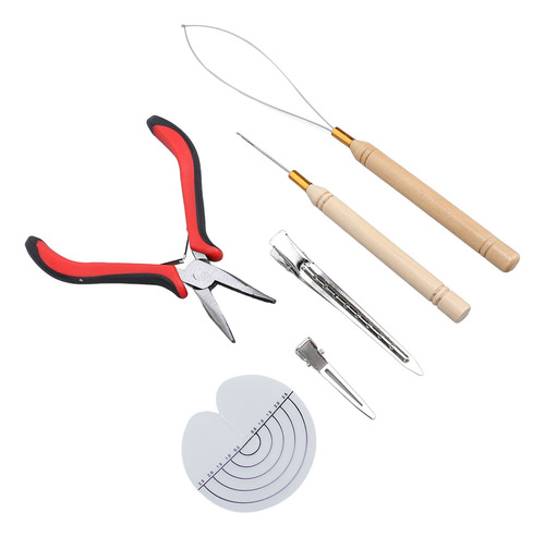 Kit De Herramientas Para Extensiones De Cabello Con Microani