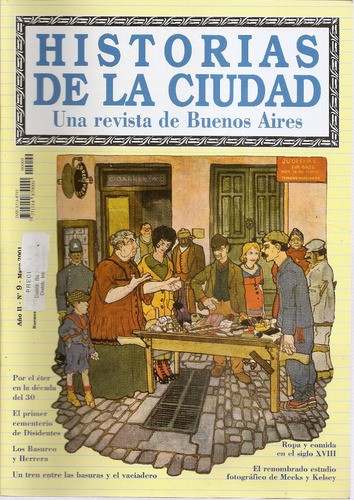 Revista Historias De La Ciudad Nº 9 Mayo 2001 