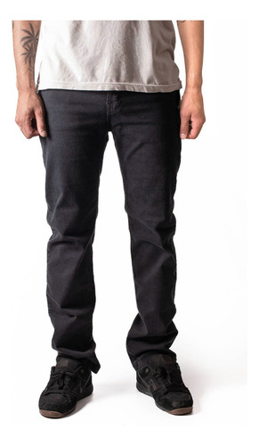 Imagen 1 de 3 de Pantalón De Jeans  Woodoo 2008 - Negro Solido