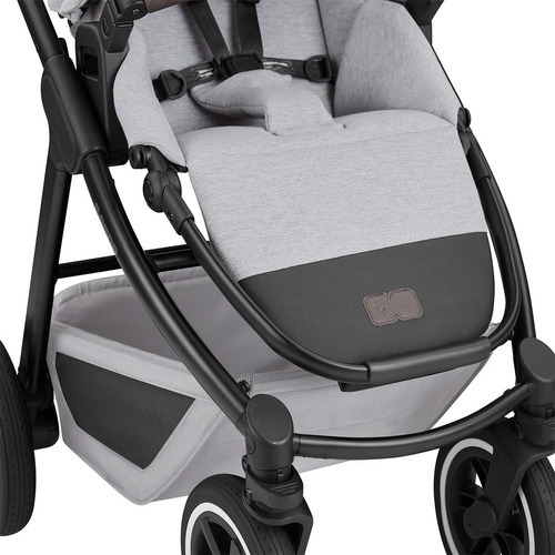 Carrinho Bebe Reversível Compacto Travel System Abc Design Cor Mineral