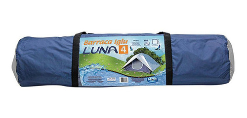 Imagem 3 de 3 de Barraca Iglu Luna 4 Pessoas 210x210x130 C/ Sobreteto 9037