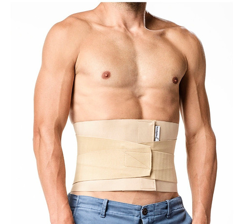 Imagen 1 de 8 de Faja Sacrolumbar Alta De 30 Cm Ptm Cod 670