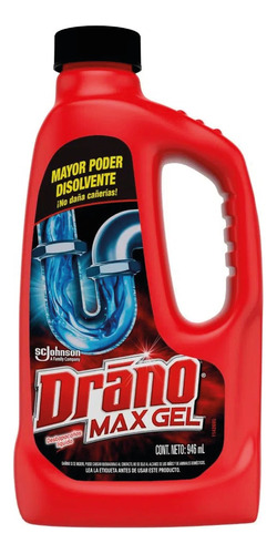 Drano - Max Gel 946 Ml