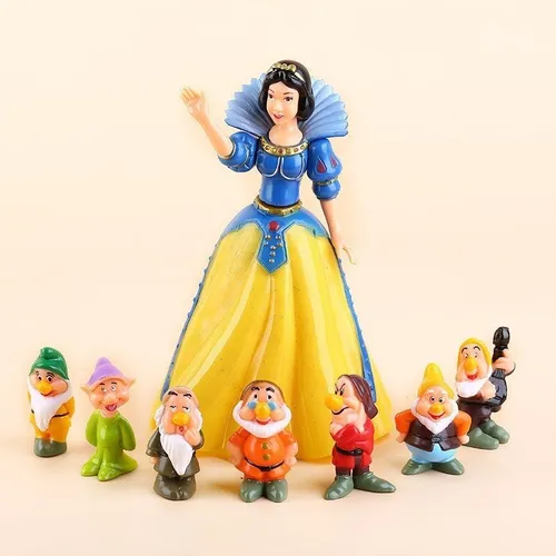 Muñecos de blancanieves y los siete enanitos sale