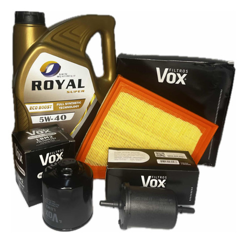 Kit Cambio De Aceite: Vw Gol Y Saveiro. Royal + Filtros