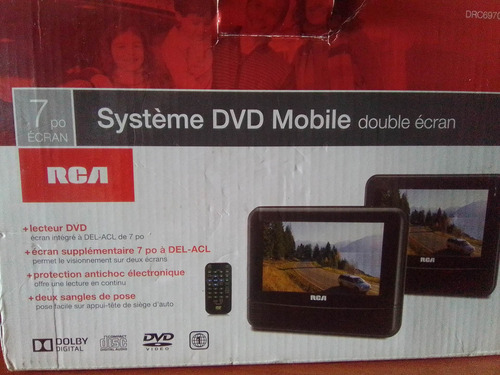 Reproductor Dvd Para Butacas Del Carro Marca Rca