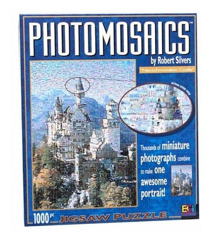 Puzzle Fotomosaico 1000 Piezas: Castillo Neuschwanstein