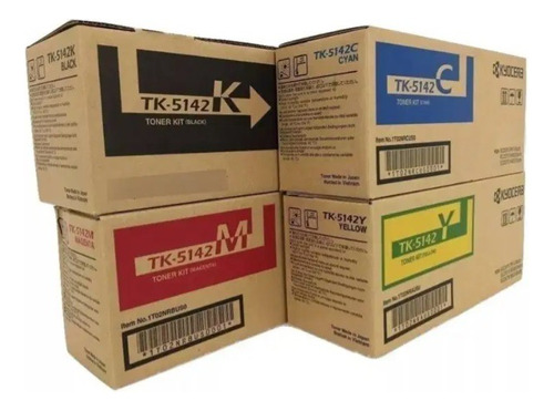 Cartucho Toner Kyocera Tk-5142 Kyocera C,y,m,black Original