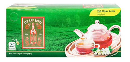 Pack De 2 Cajas De Té Verde En Bolsitas , 25 Unidades, 1.76 