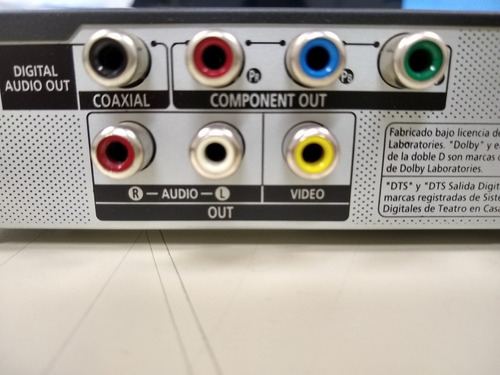 Reproductor De Dvd Samsung P172 Con Control Y Cables.
