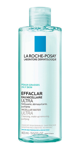 La Roche Posay Effaclar H2o Micelar Ultra Desmaquilla 400ml