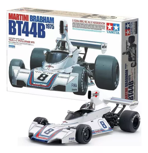 Tamiya 1975 Martini Brabham BT44B 1/12 Plastic Model Kit [TAM12042