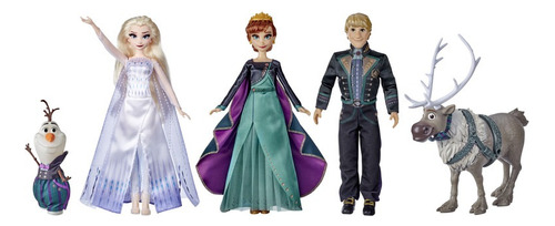 Muñeca Frozen 2 Hasbro Deluxe 5-pack Disney