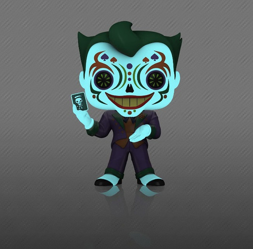 Funko Joker Glow 414 Dia De Muertos Exclusivo Amazon Nuevo